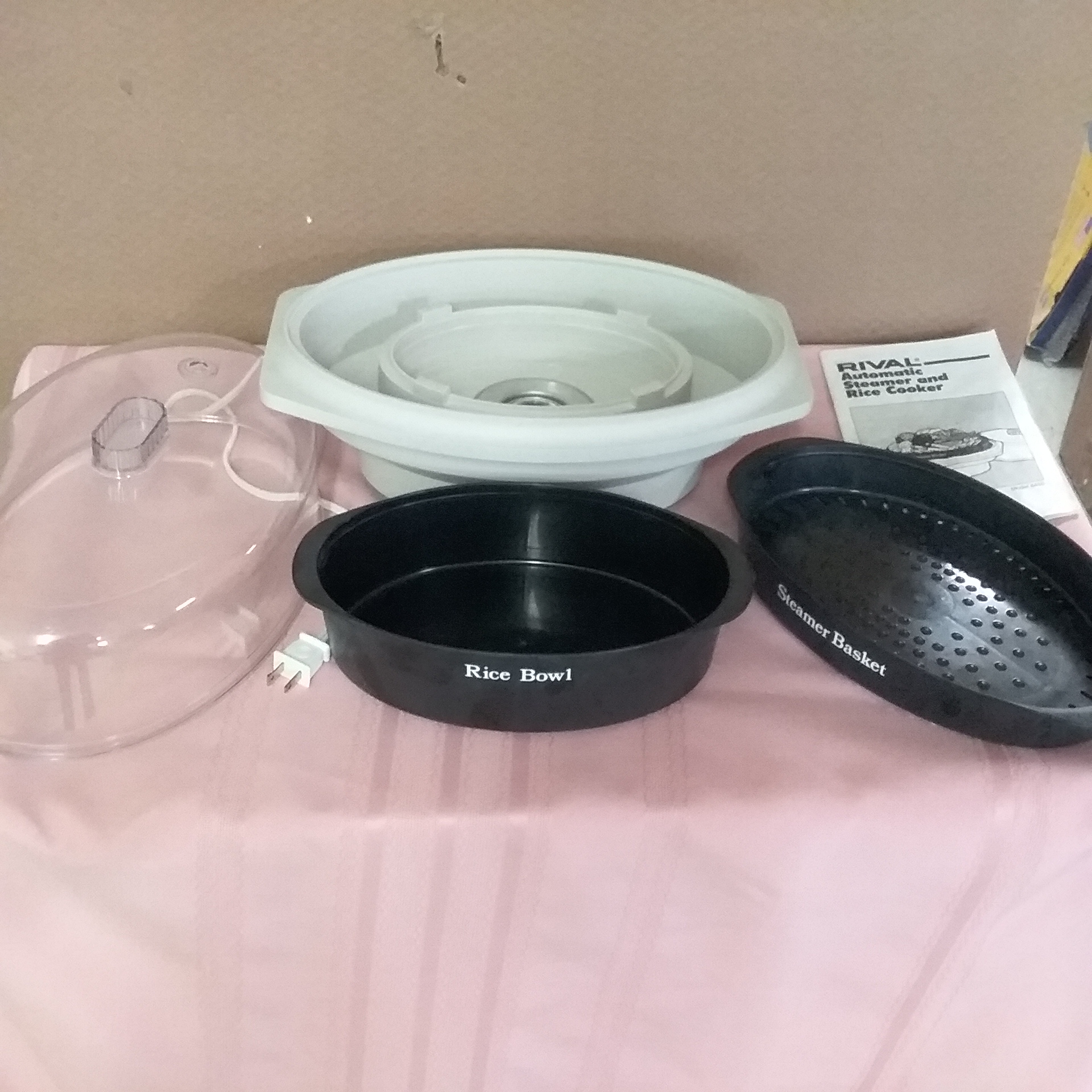 Lot Detail RIVAL AUTOMATIC STEAMER AND RICE COOKER