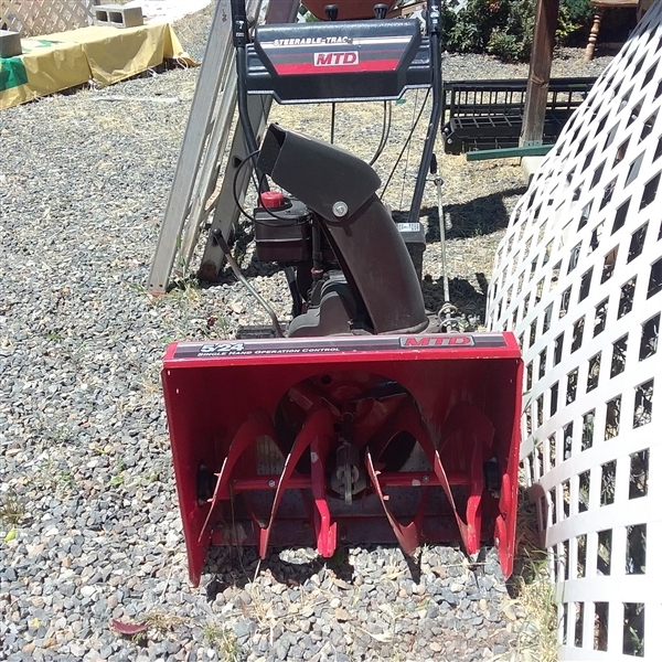 MTD SNOW BLOWER