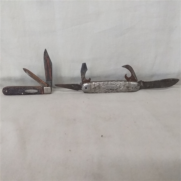 VINTAGE KABAR AND KAMP KING POCKET KNIVES