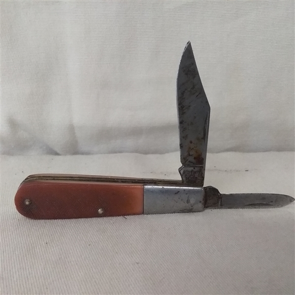 VINTAGE KABAR 2 BLADE BARLOW POCKET KNIFE