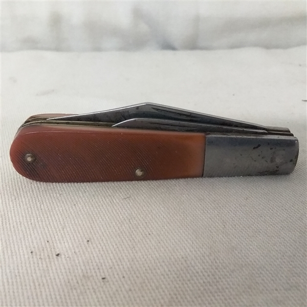 VINTAGE KABAR 2 BLADE BARLOW POCKET KNIFE