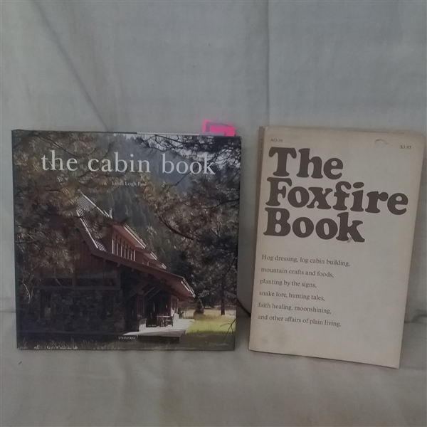 LOT OF CABIN BOOKS