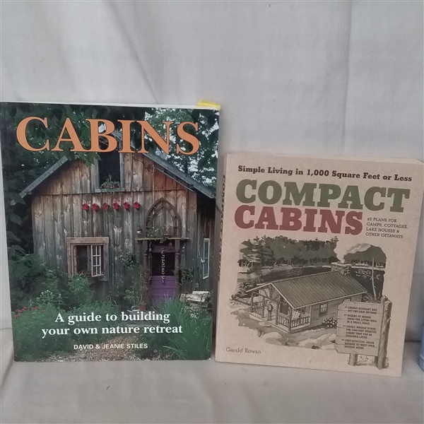 LOT OF CABIN BOOKS