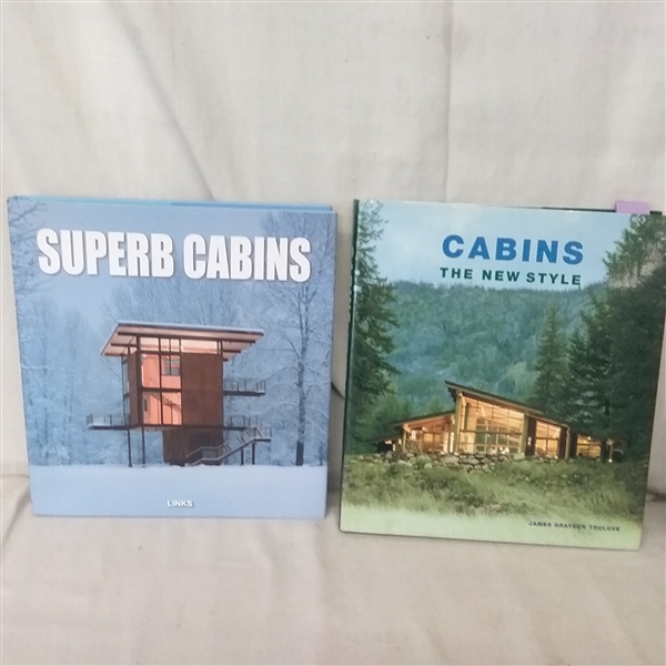 LOT OF CABIN BOOKS