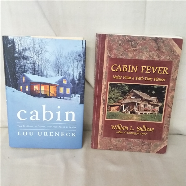 LOT OF CABIN BOOKS