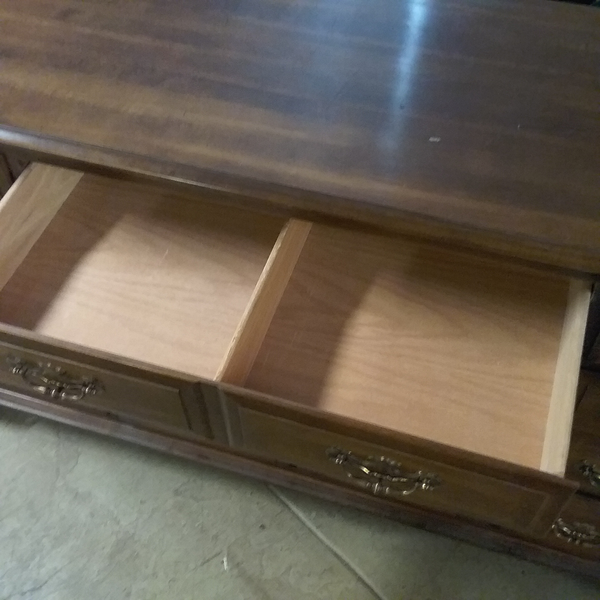 Lot Detail VINTAGE 9 DRAWER LADIES DRESSER WITH HIDDEN DRAWERS