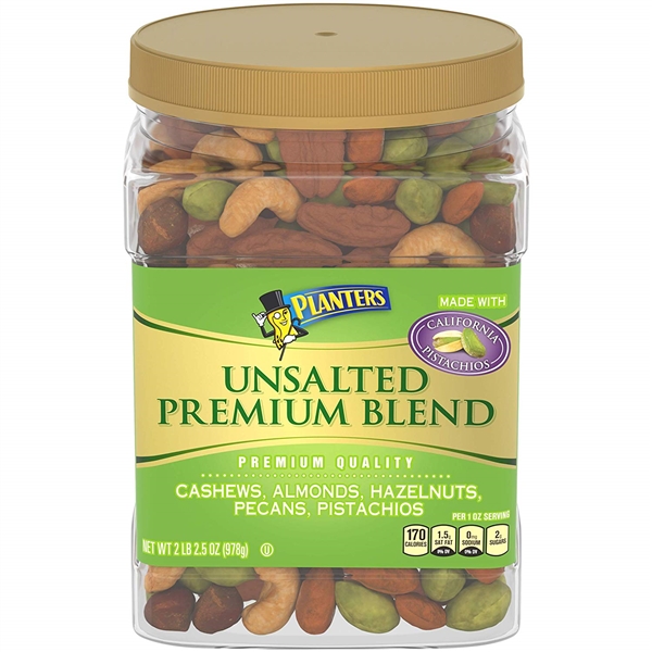 PLANTERS Premium Blend Roasted Mixed Nuts 2 lb 2.5oz