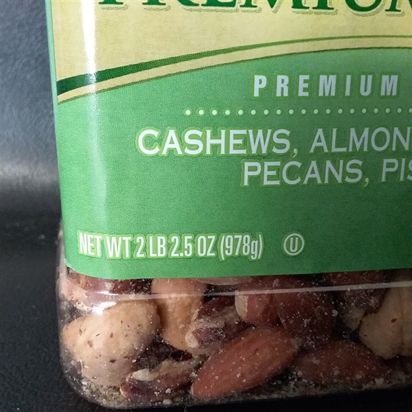 PLANTERS Premium Blend Roasted Mixed Nuts 2 lb 2.5oz