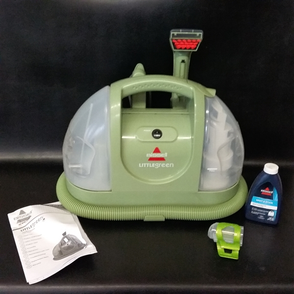 Lot Detail Bissell Little Green Machine MultiPurpose Portable Carpet
