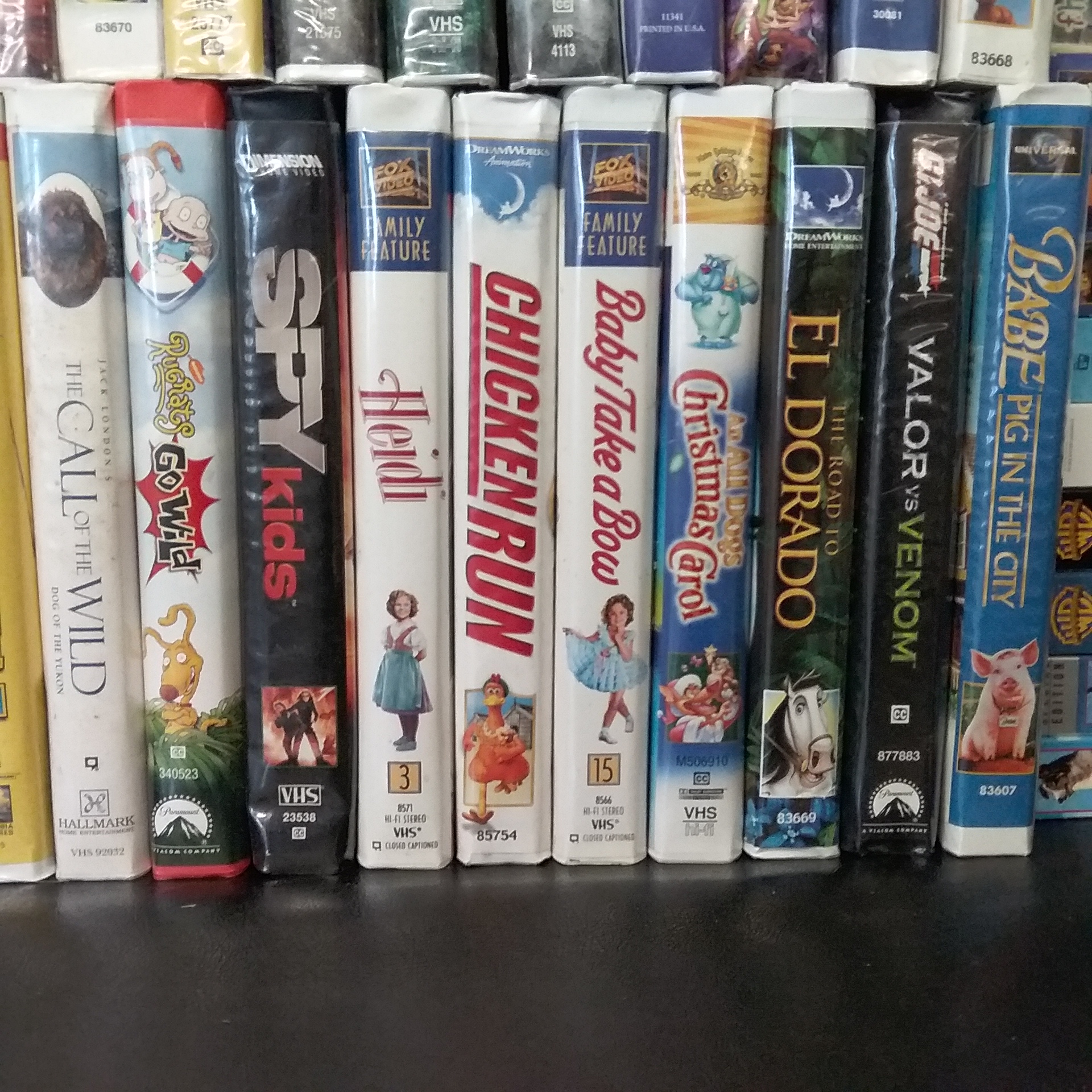 20 Children Vhs Lots