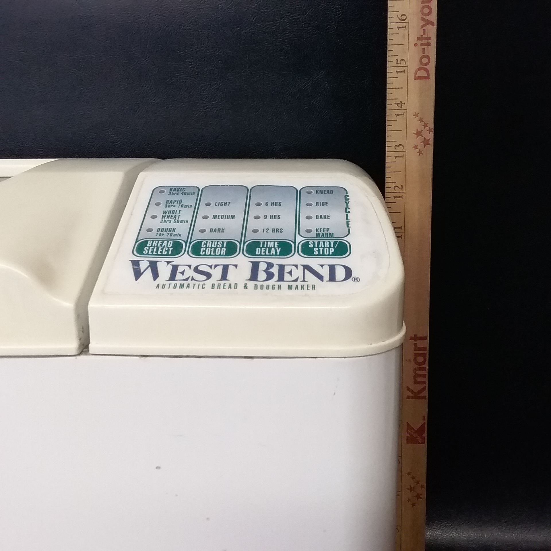 Lot Detail West Bend Automatic Bread & Dough Maker