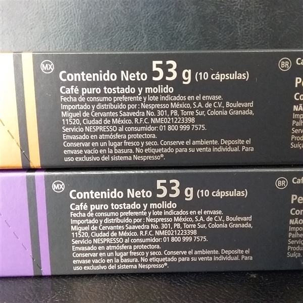 Nespresso Capsules Variety Pack 50 Count Coffee Pods