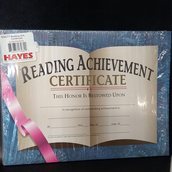 Achievement and Honor Roll Award Certificates