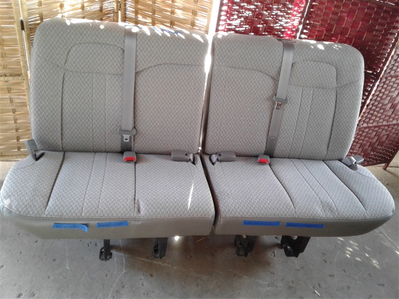 2009 Chevy Express Van Bench Seat 2 Piece 