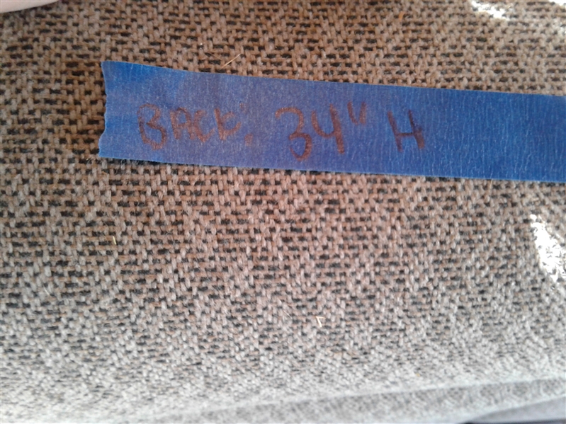 2009 Chevy Express Van Bench Seat 2 Piece 