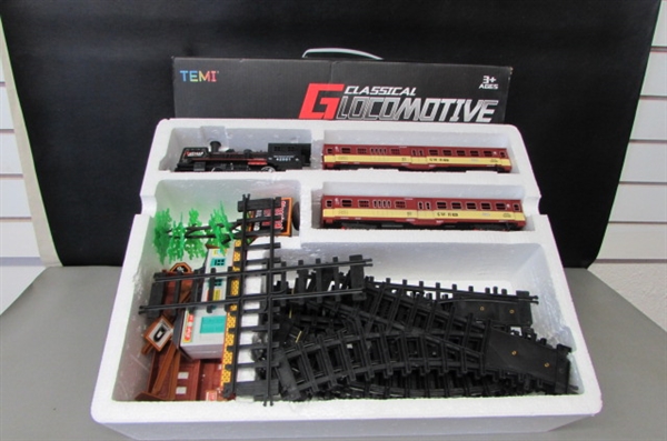  TEMI Electronic Deluxe Railway Train Set