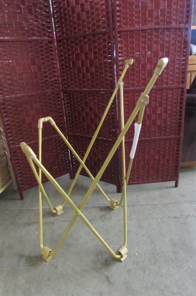 GOLD BUTTERFLY CHAIR FRAME 