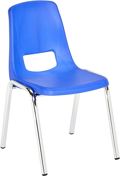 PAIR OF 14 STACKABLE SCHOOL CHAIRS