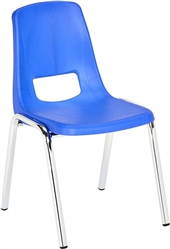 PAIR OF 14" STACKABLE SCHOOL CHAIRS
