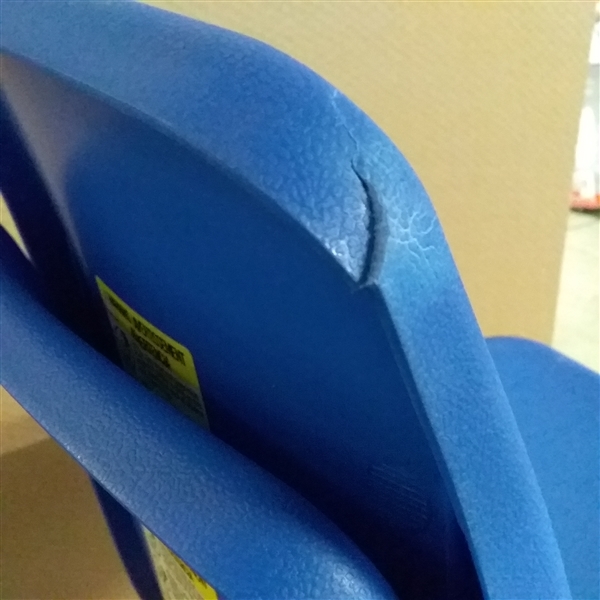 PAIR OF 14 STACKABLE SCHOOL CHAIRS