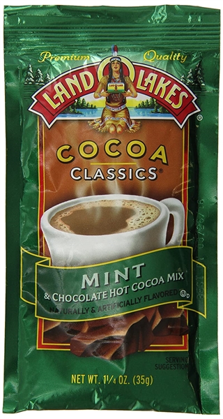 Land-O-Lakes Mint Hot Cocoa Mix (Pack of 12)