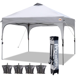 ABCCANOPY Canopy Tent 10x10 Pop Up Canopy with Wheeled Carry Bag