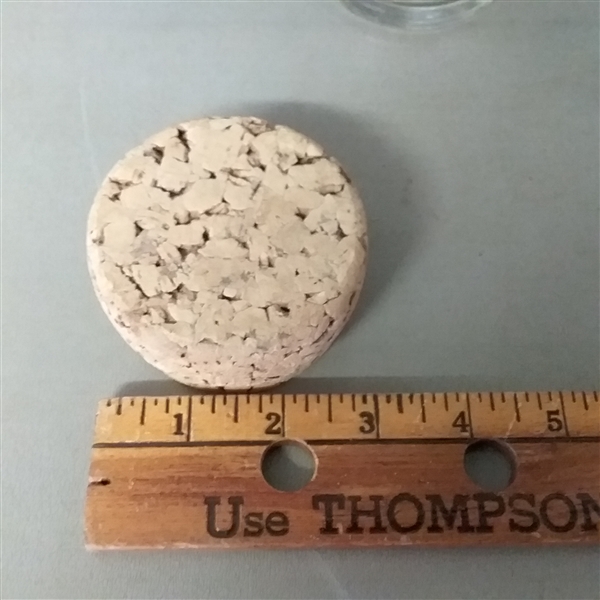3 Jars with Cork Lids