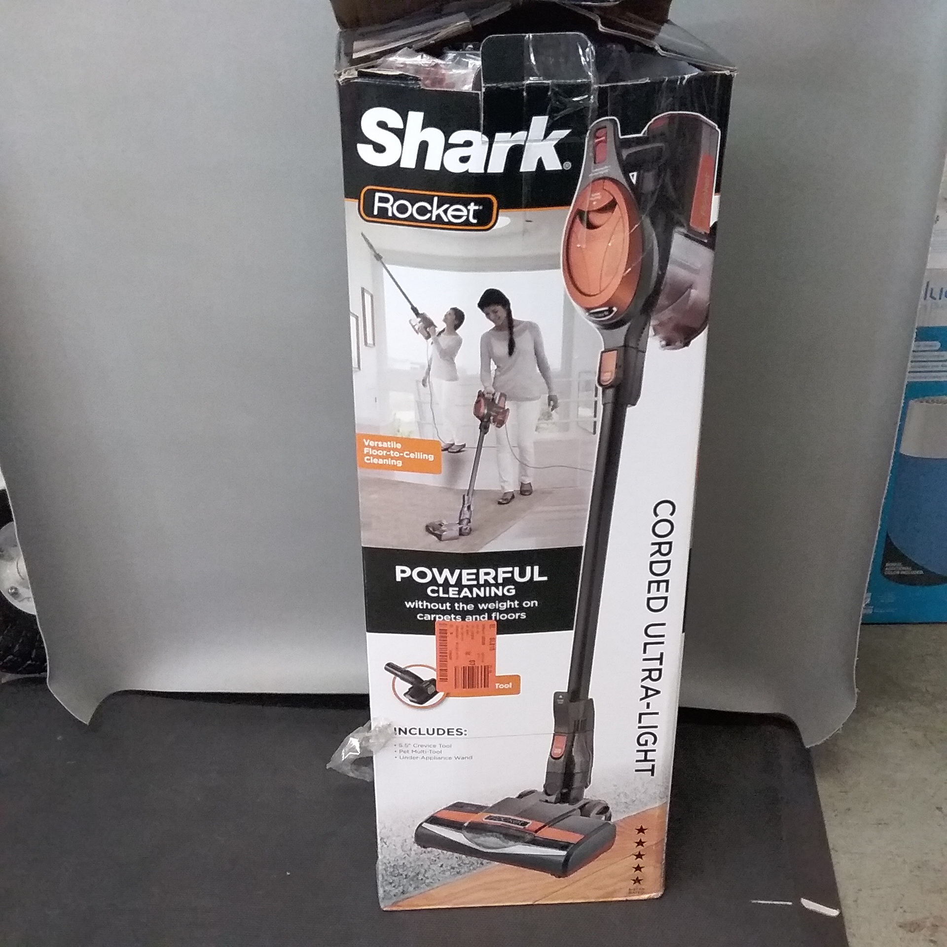 shark rocket ultra light hand vacuum and car detail