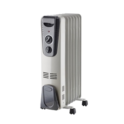 Sai 1500-Watt Electric Oil-Filled Radiator Portable Heater