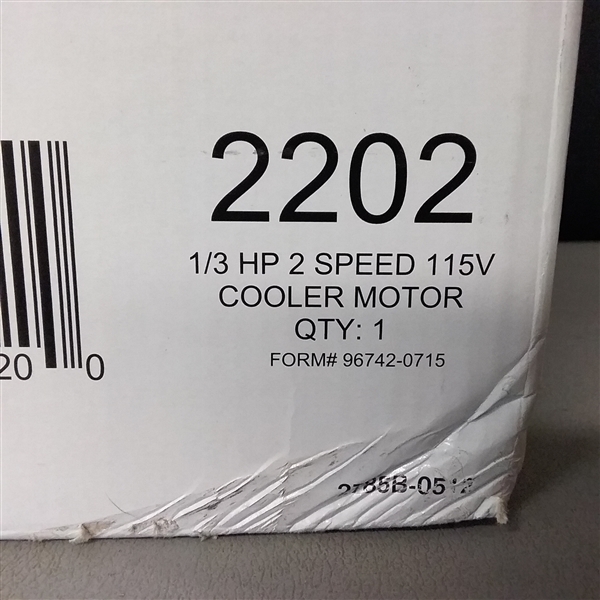 DIAL 2-Speed 1/3 HP Evaporative Cooler Motor