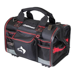 Husky 18 in. Large Mouth Tool Bag with Tool Wall