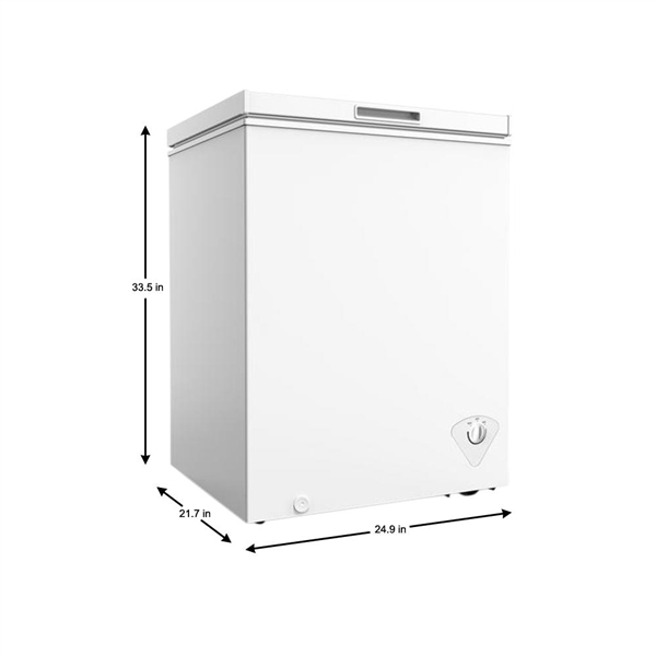 Magic Chef 5.0 cu. ft. Chest Freezer in White