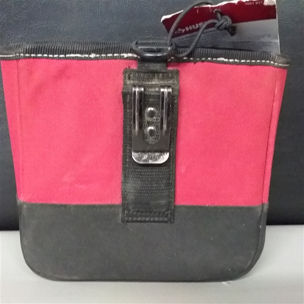 Husky 7 in. Rugged Storage Bag Pouch