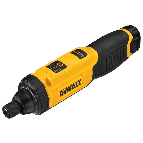 DEWALT 8-Volt MAX Lithium-Ion 1/4 in. Hex Cordless Gyroscopic Screwdriver with Battery 1Ah, 1-Hour Charger