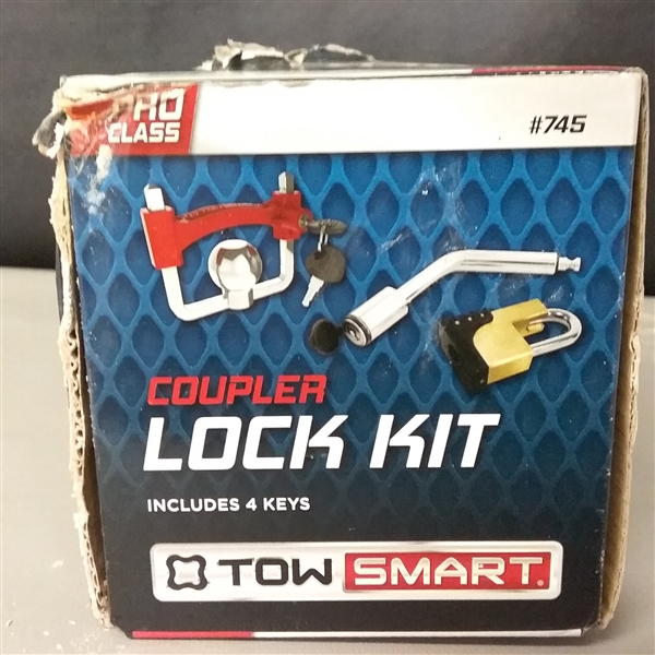 TowSmart Coupler Anti-Theft Lock Kit