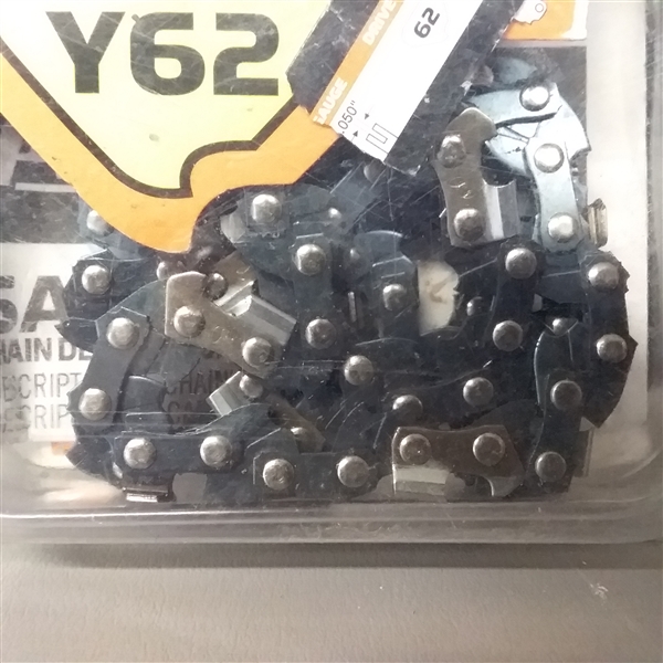 PowerCare 18 in. Y62 Semi Chisel Chainsaw Chain (2-Pack)