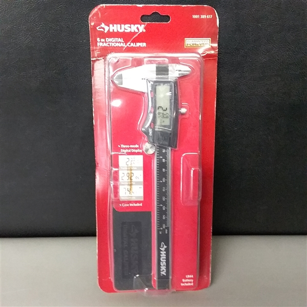 Husky 6 in. 3-Mode Digital Fractional Caliper