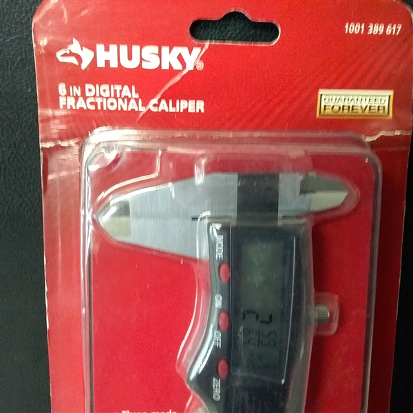 Husky 6 in. 3-Mode Digital Fractional Caliper