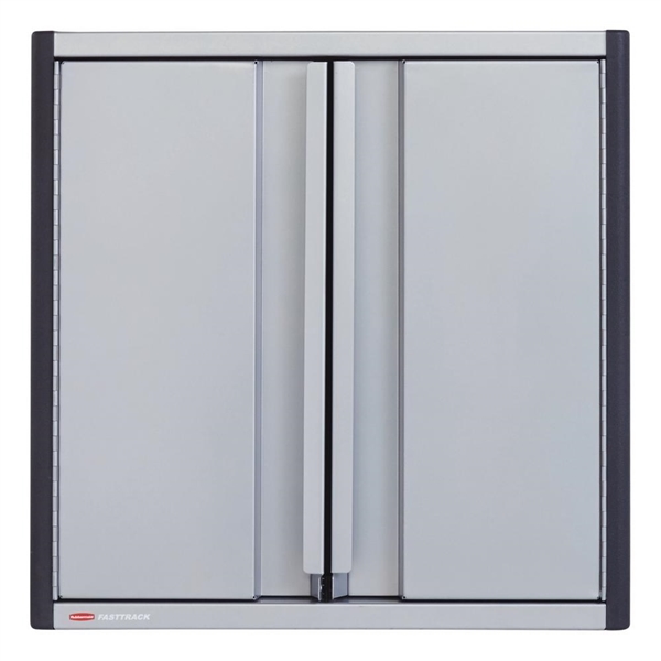 Rubbermaid FastTrack Garage 24 in. H x 24 in. W x 10-1/2 in. D Tool Cabinet Kit Rail Storage System (5-Piece)