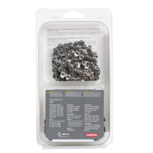 Oregon 18 in. Chainsaw Chain (2-Pack). Plus Extra Chain