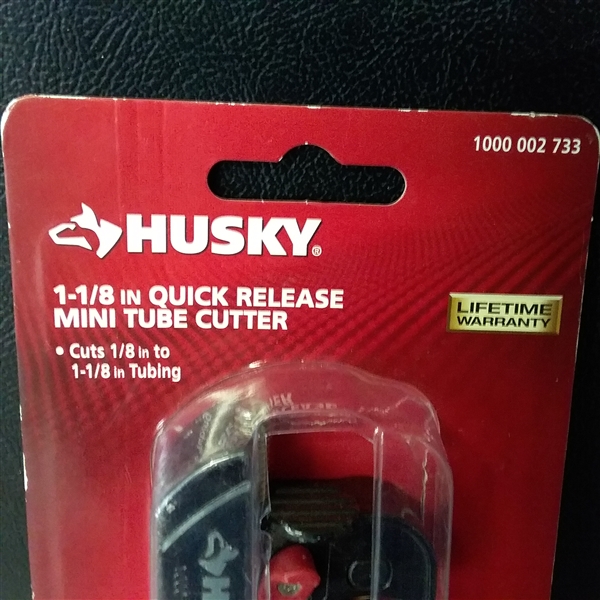 Husky 1-1/8 in. Quick-Release Mini Tube Cutter