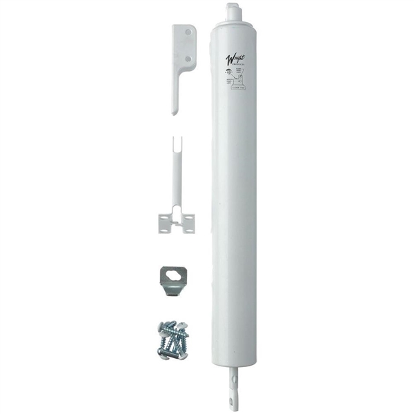 Wright Products Pneumatic White Heavy-Duty Door Closer