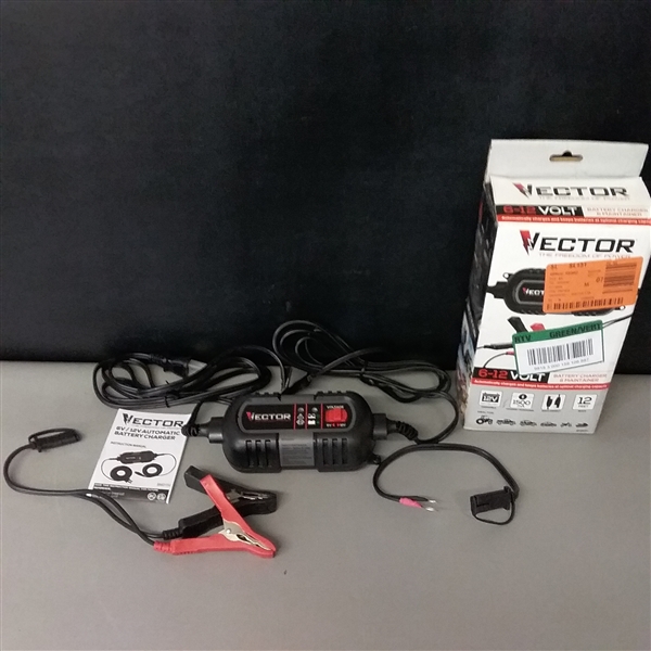 Vector 6-12 Volt Battery Charger & Maintainer 