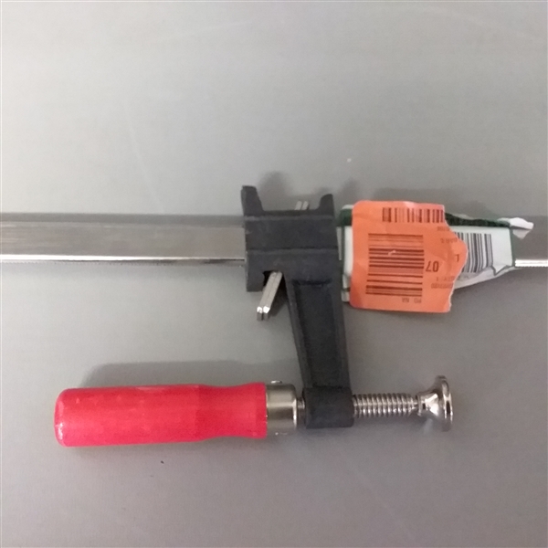 BESSEY 36 in. Clutch Style Bar Clamp with Wood Handle and 2-1/2 in. Throat Depth