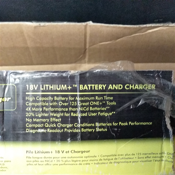 RYOBI ONE+ 100 MPH 280 CFM Variable-Speed 18-Volt Lithium-Ion Cordless Jet Fan Leaf Blower 4Ah Battery and Charger Included