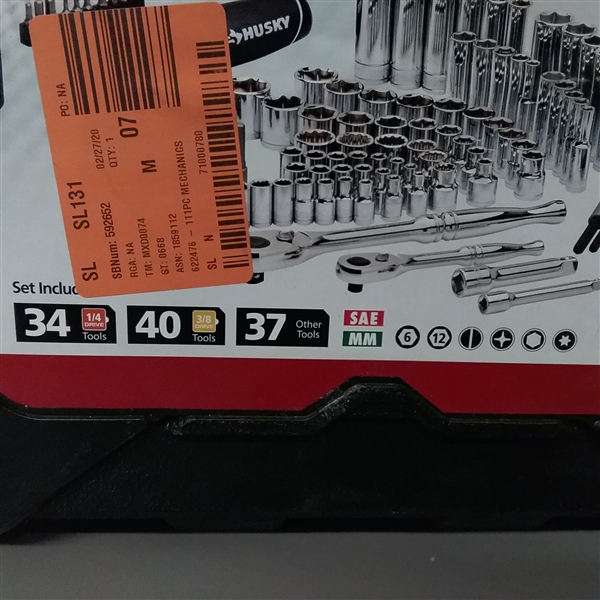 Husky Mechanics Tool Set (111-Piece)