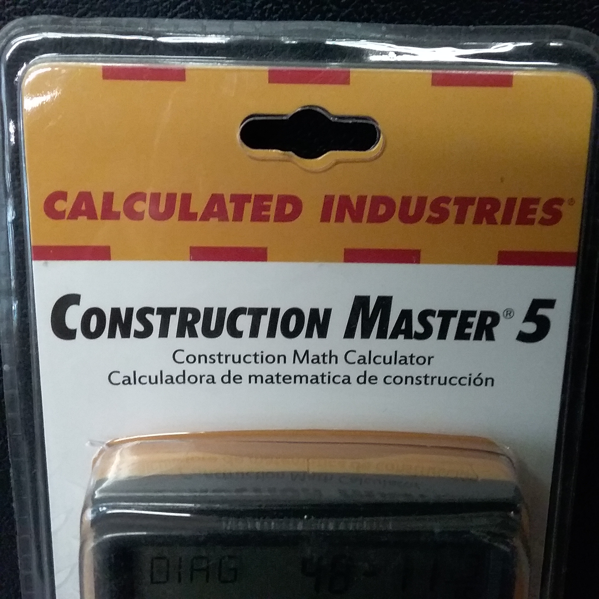 Lot Detail Calculated Industries Construction Master 5 Calculator