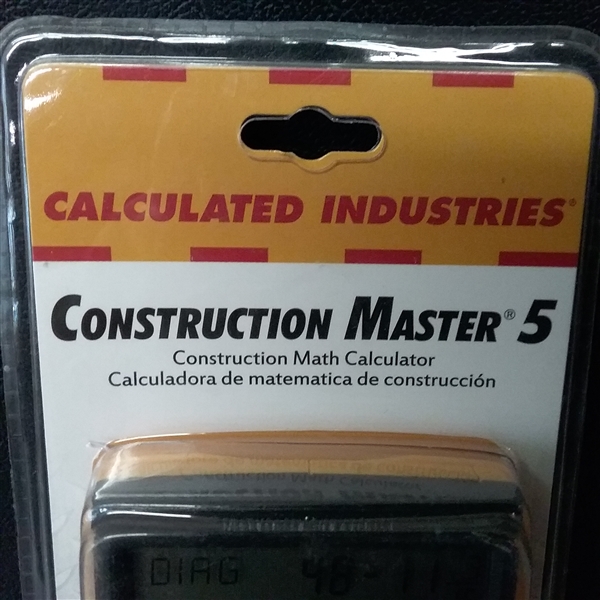 Calculated Industries Construction Master 5 Calculator
