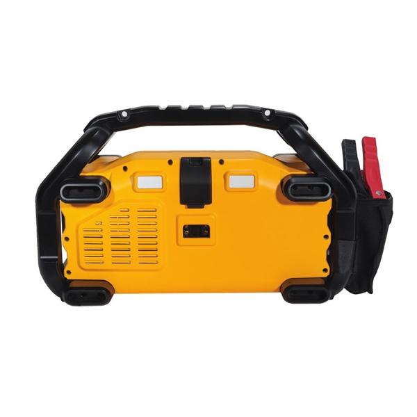 DEWALT 2800 Peak Amp Jump Starter 1000-Watt Power Inverter with Digital Compressor