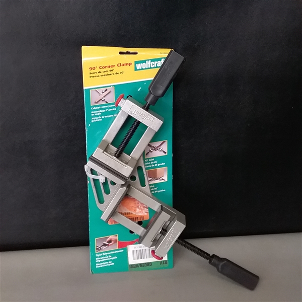  Wolfcraft Quick-Release 90 Degree Angle and Corner Clamp